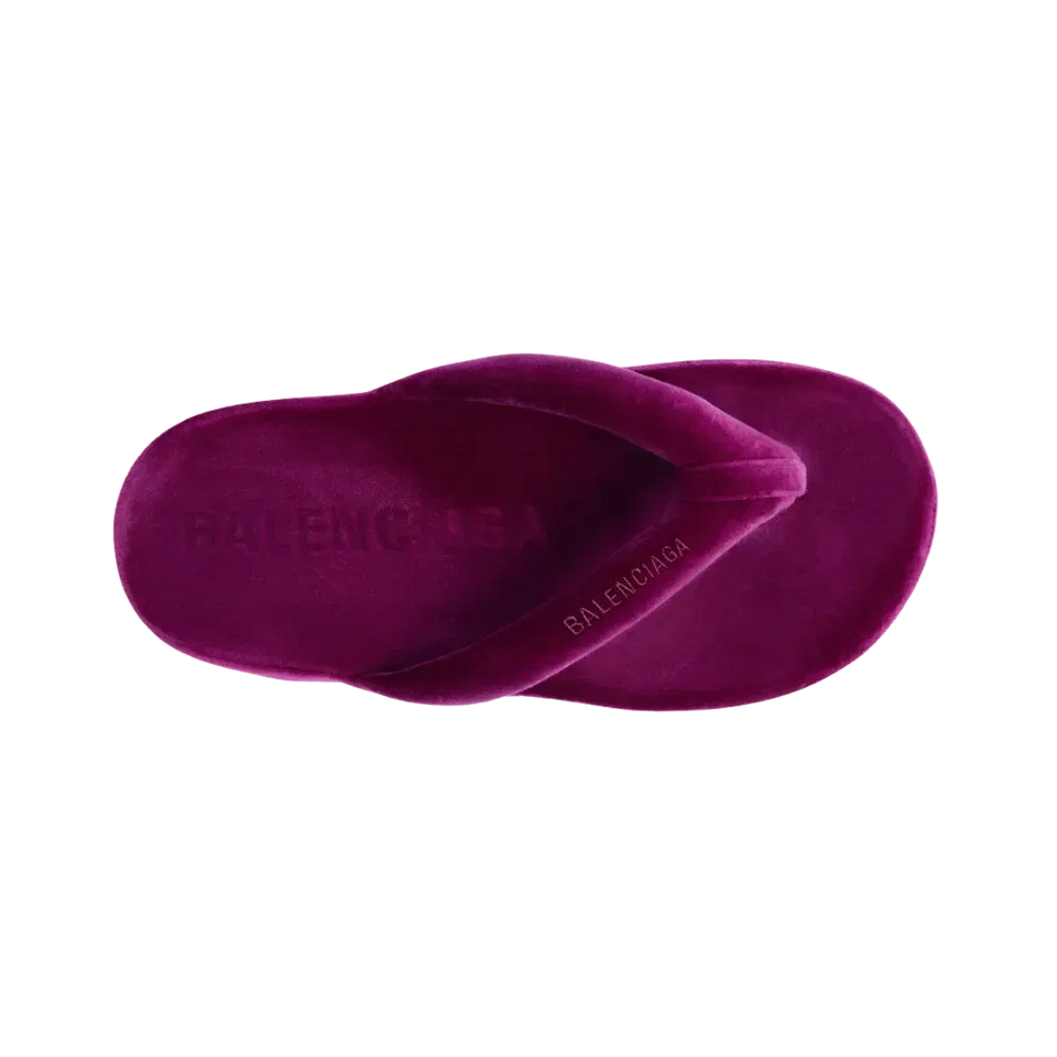 Balenciaga Jet Lag Thong In Purple