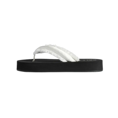 Balenciaga Jet Lag Thong In Off White