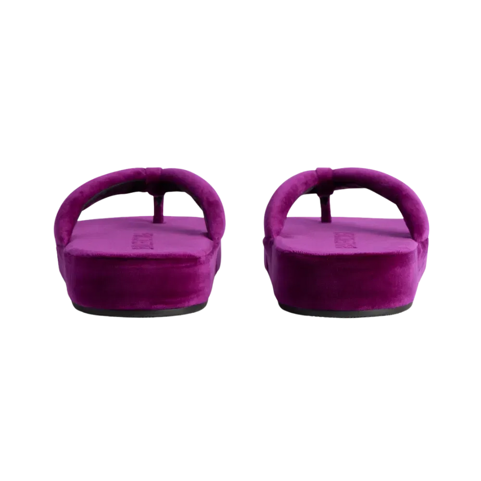 Balenciaga Jet Lag Thong In Purple