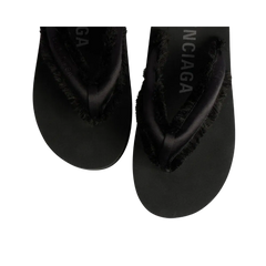 Balenciaga Jet Lag Thong In Black