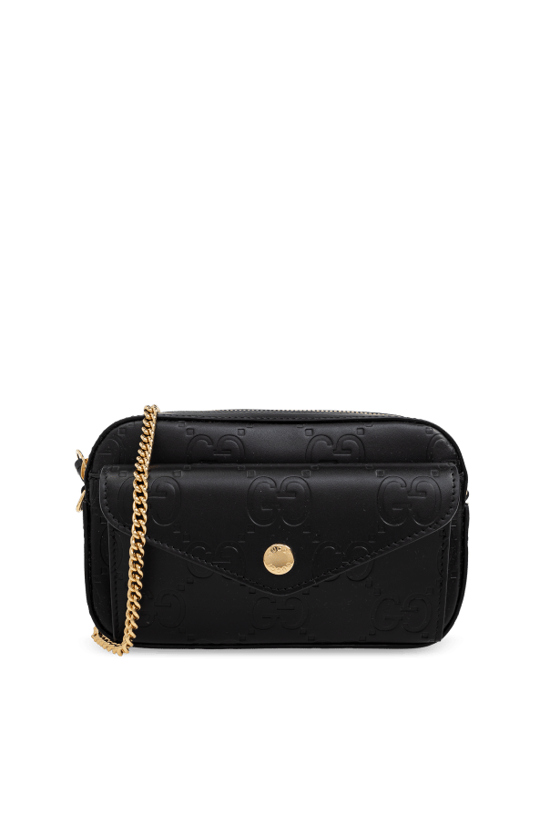Gucci BLACK ‘GG Super Mini’ Shoulder Bag
