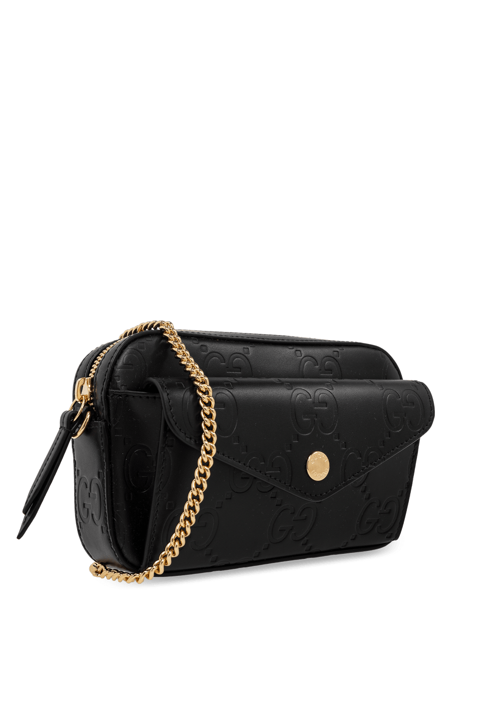 Gucci BLACK ‘GG Super Mini’ Shoulder Bag
