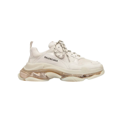 Balenciaga Triple S Clear Sole Sneaker In White