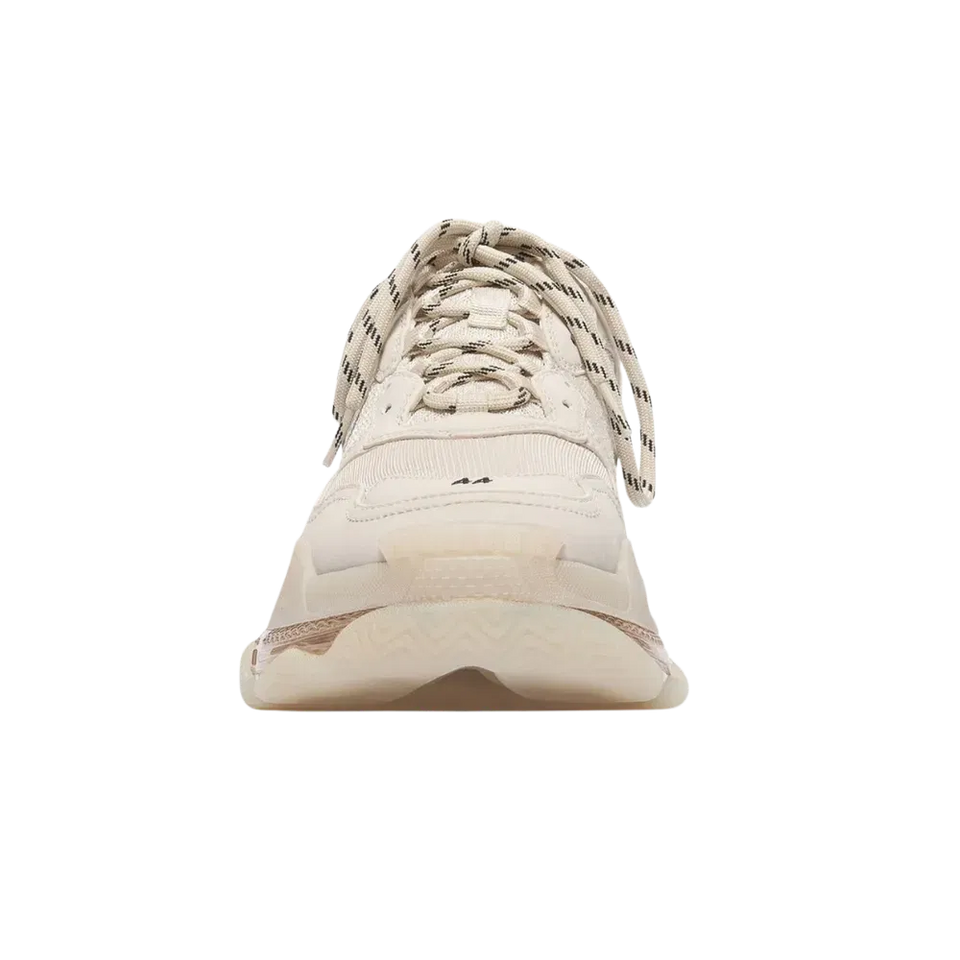 Balenciaga Triple S Clear Sole Sneaker In White