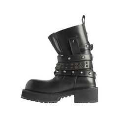 Balenciaga Venom City Bootie In Black