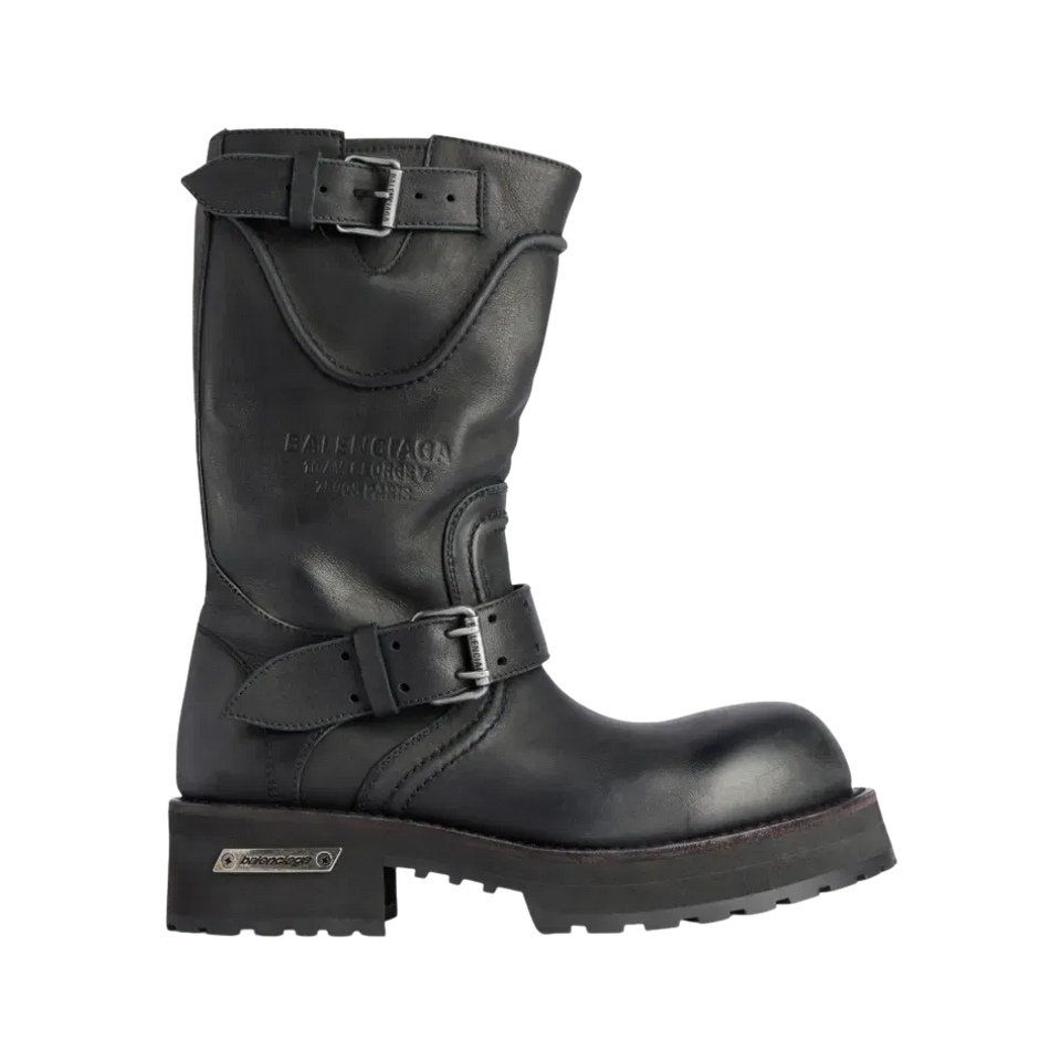 Balenciaga Venom Boot In Black