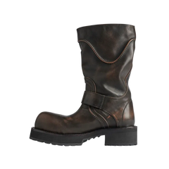 Balenciaga Venom Boot In Brown
