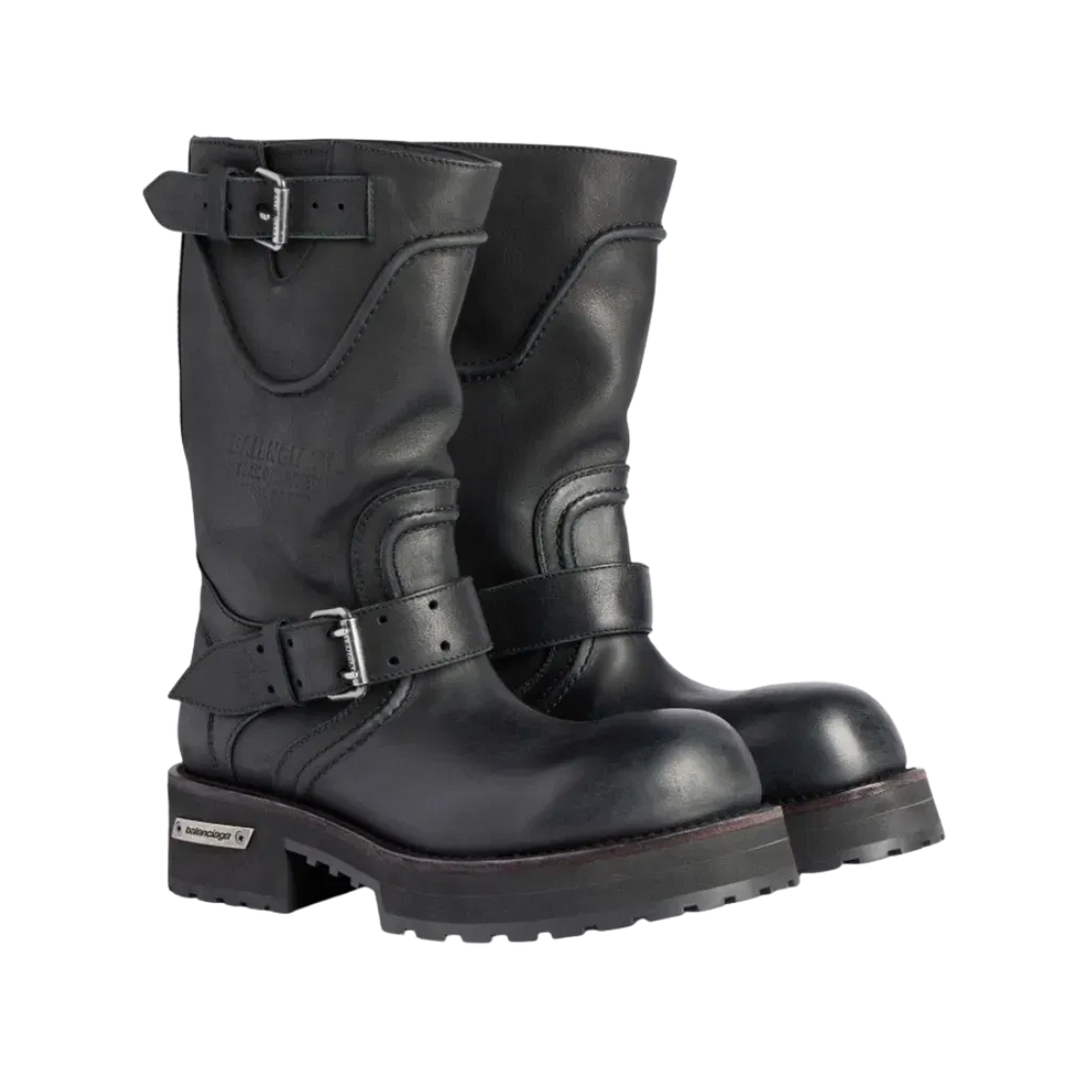 Balenciaga Venom Boot In Black