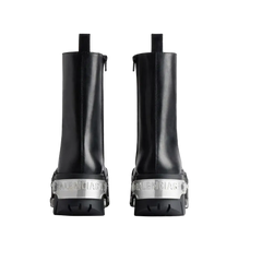 Balenciaga Bulldozer Lace-up Boot Black