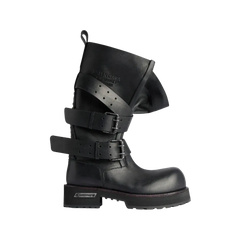 Balenciaga Venom High Boot In Black