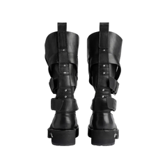 Balenciaga Venom High Boot In Black