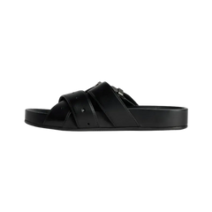 Balenciaga Belt Mule In Black