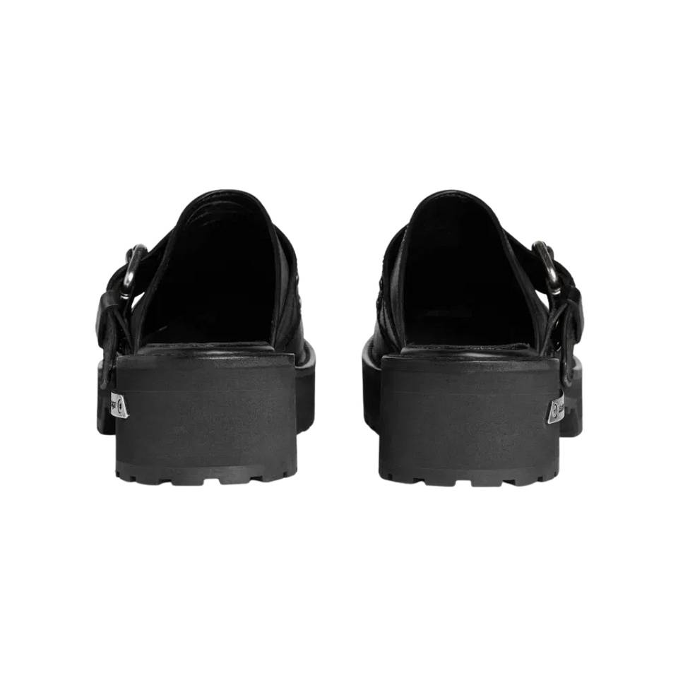 Balenciaga Venom Mule In Black