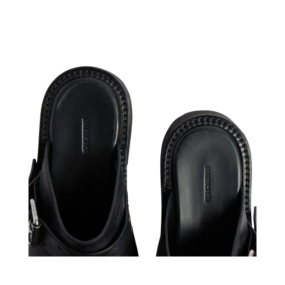 Balenciaga Venom Mule In Black