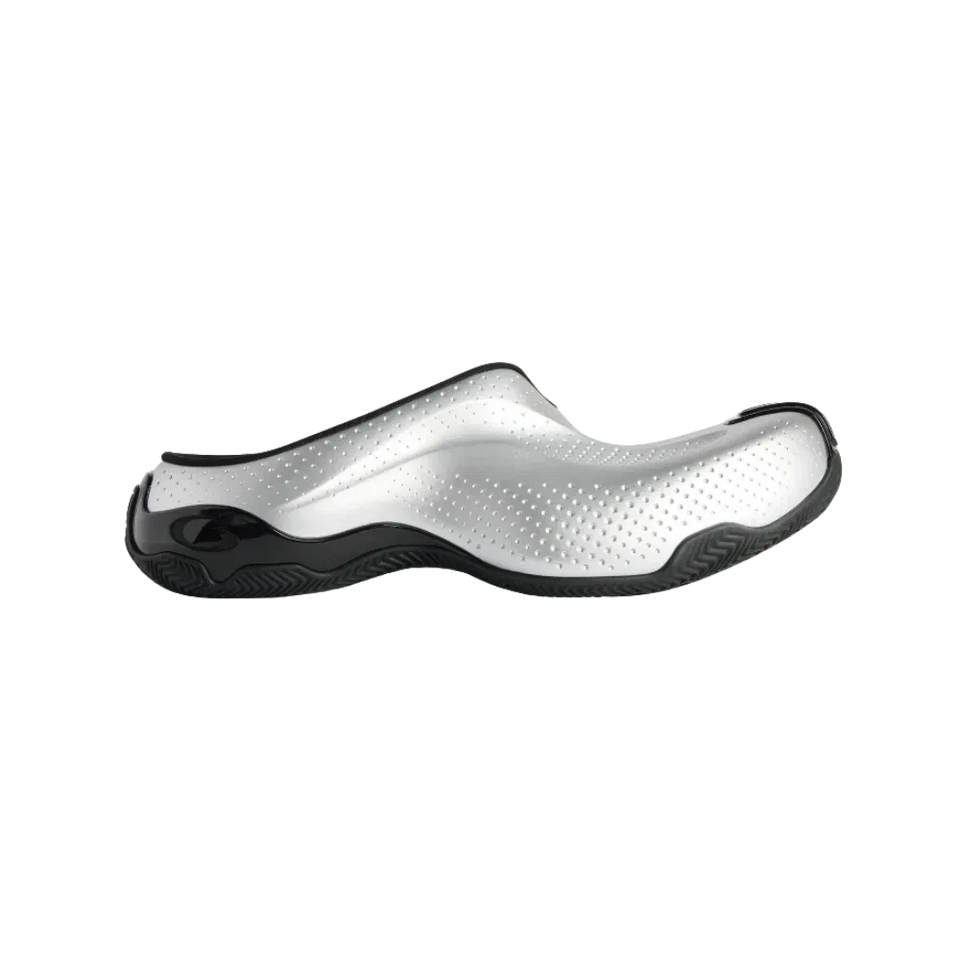 Balenciaga Basketball Mule Sneaker In Silver