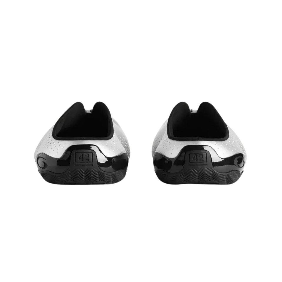 Balenciaga Basketball Mule Sneaker In Silver