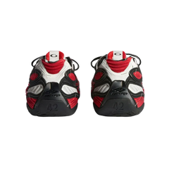 Balenciaga Soleless Sneakers Red Black Silver
