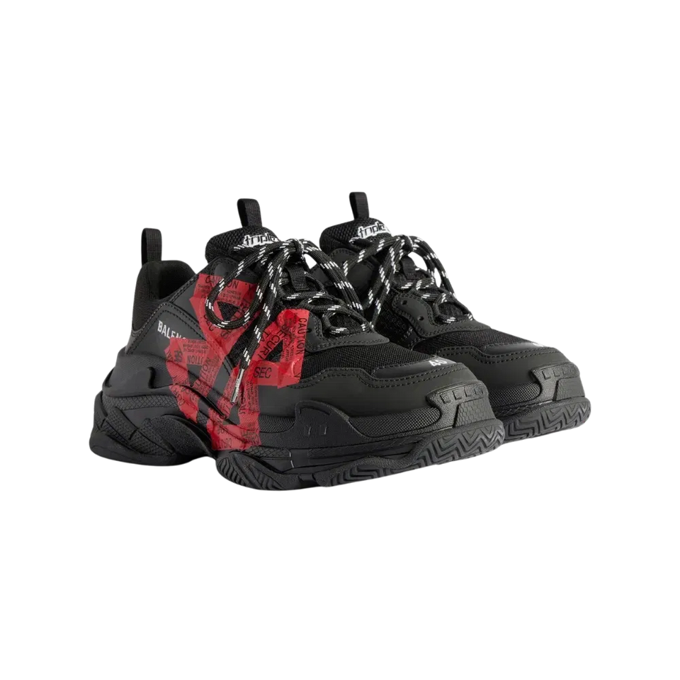 Balenciaga Triple S Sneaker In Red