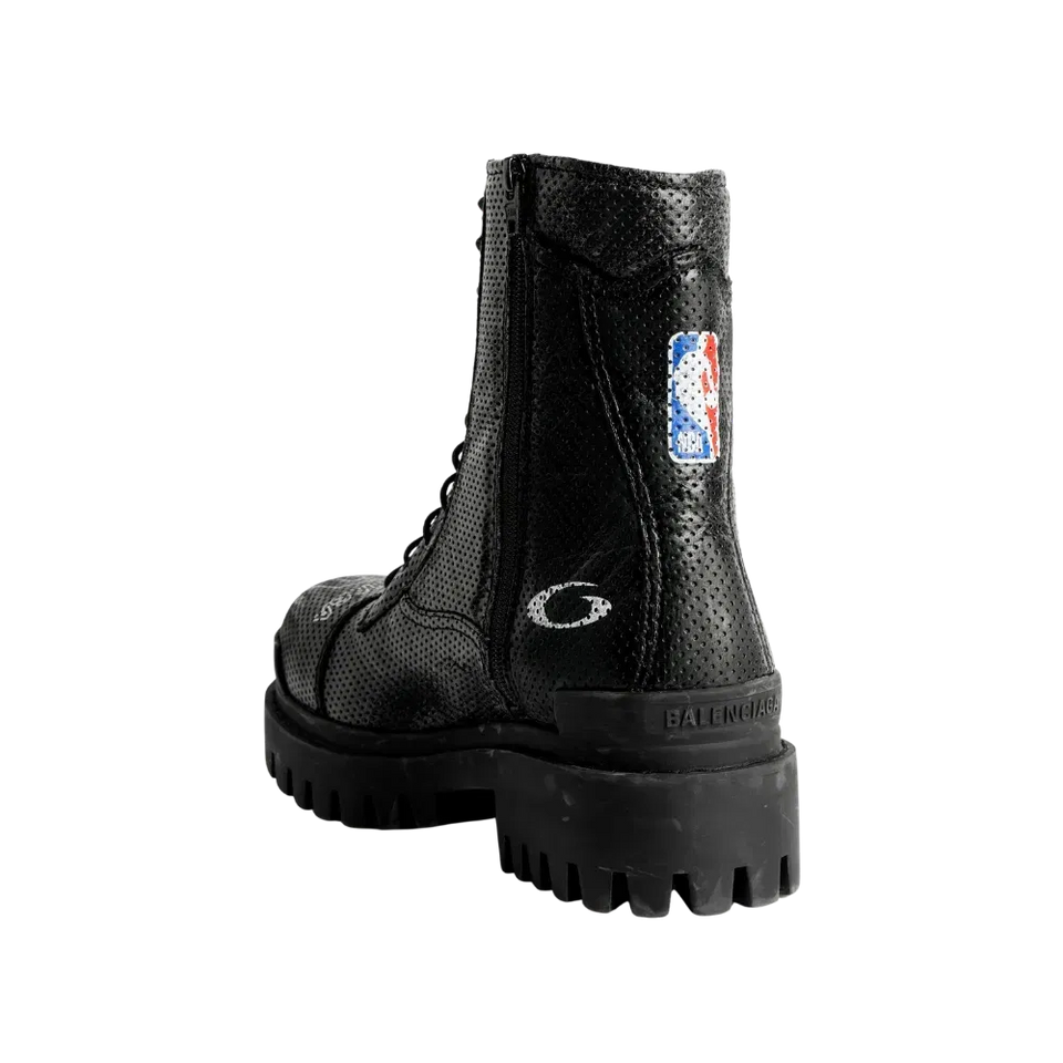 Balenciaga Combat Strike Boot Nba Black