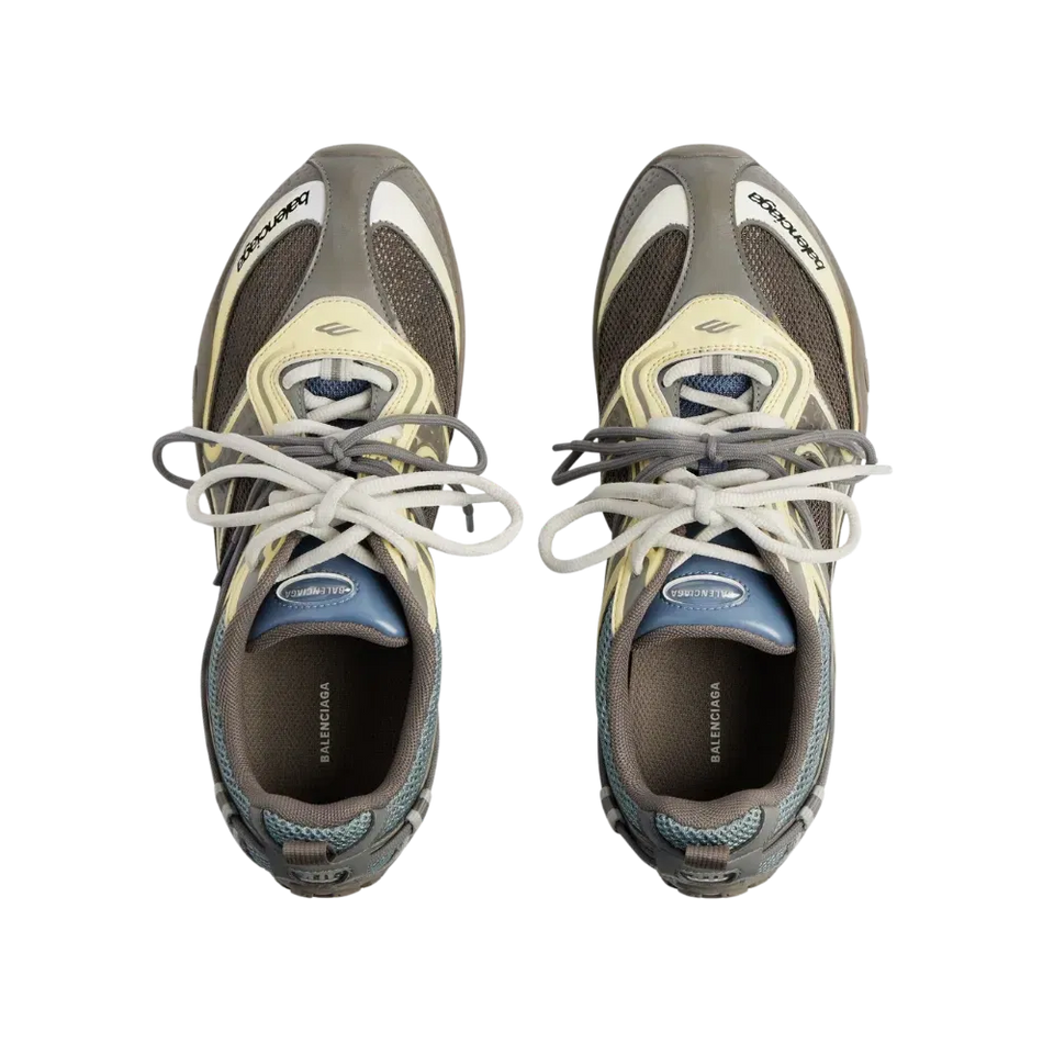 Balenciaga Radar Gradient Lines Brown Blue Yellow