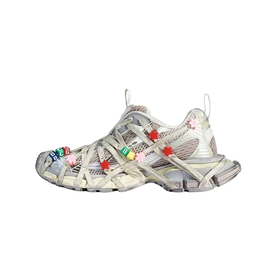 Balenciaga 3XL Extreme Lace Sneaker In Multicolor