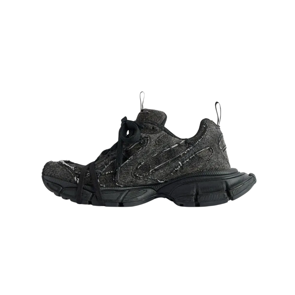 Balenciaga 3XL Sneaker In Black Denim