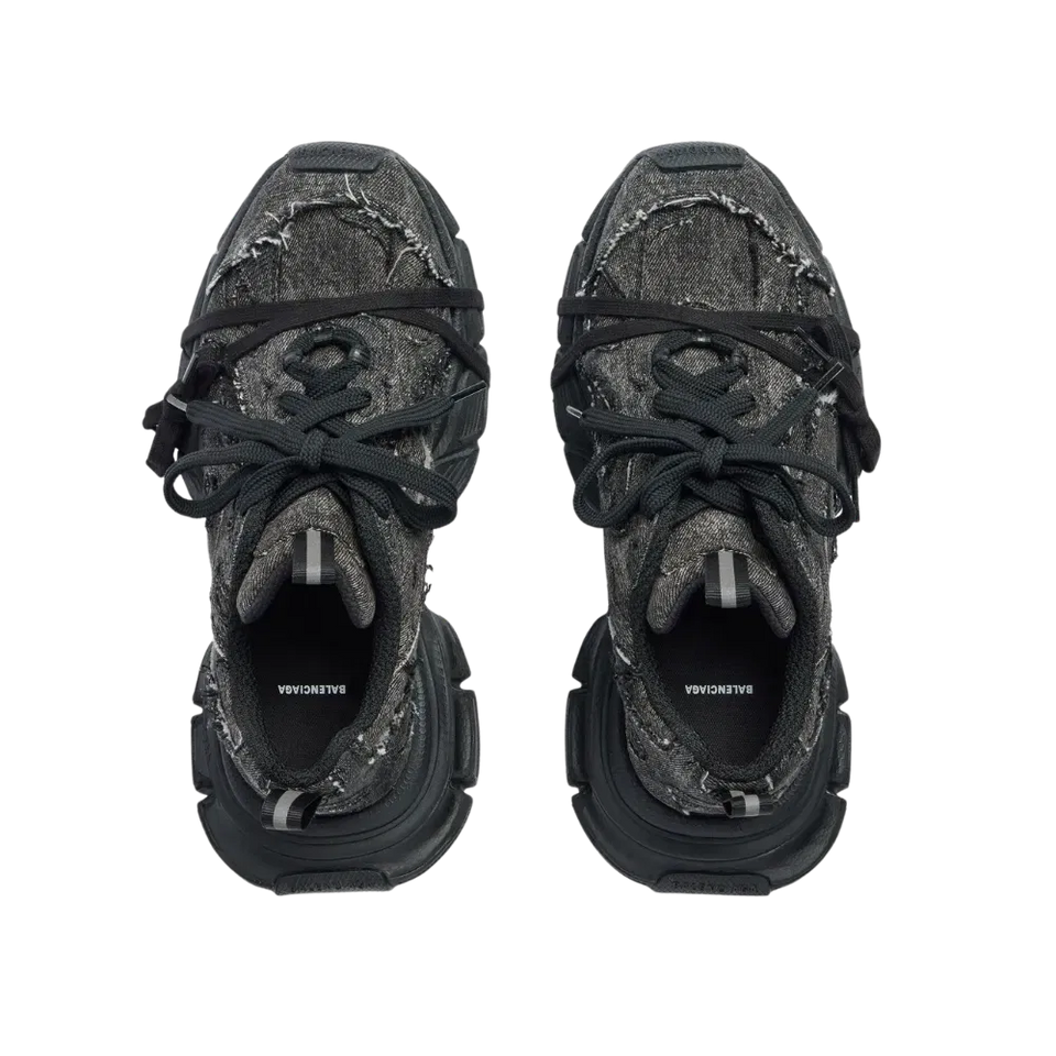 Balenciaga 3XL Sneaker In Black Denim