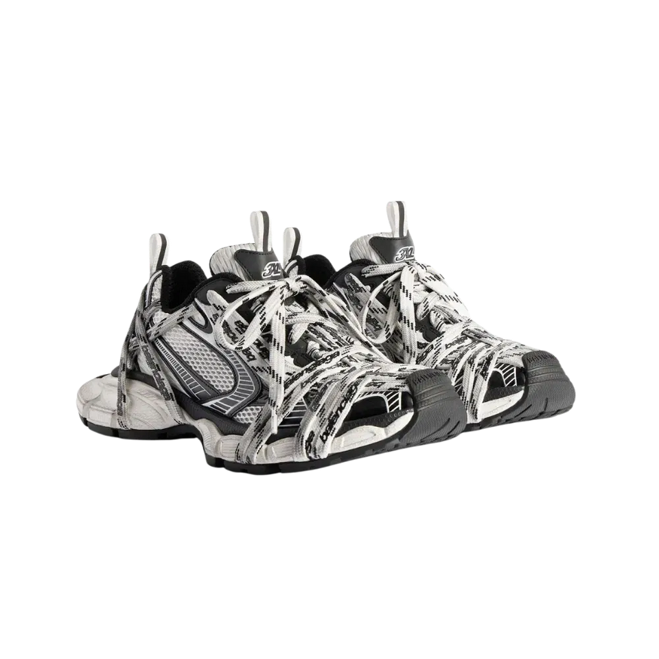 Balenciaga 3XL Extreme Laces Logo Sneaker In White