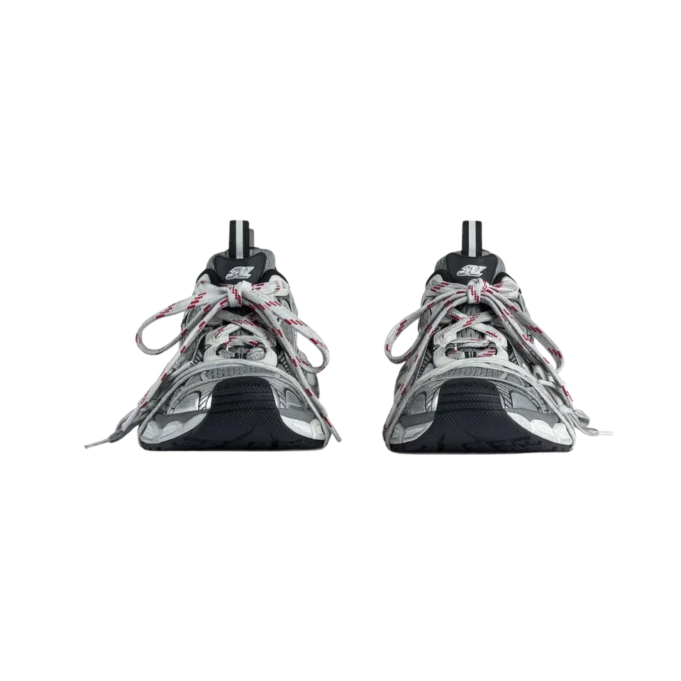 Balenciaga 3XL Split Logo Sneaker In White