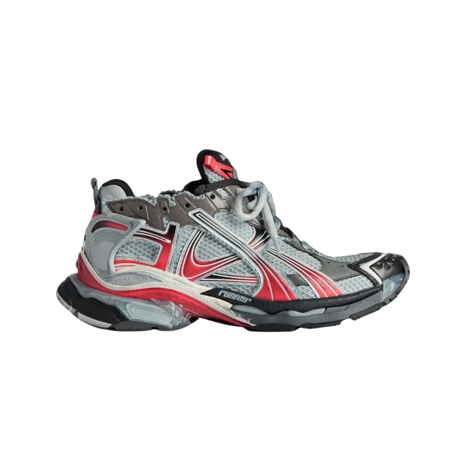 Balenciaga Runner Gradient Sneaker In Grey