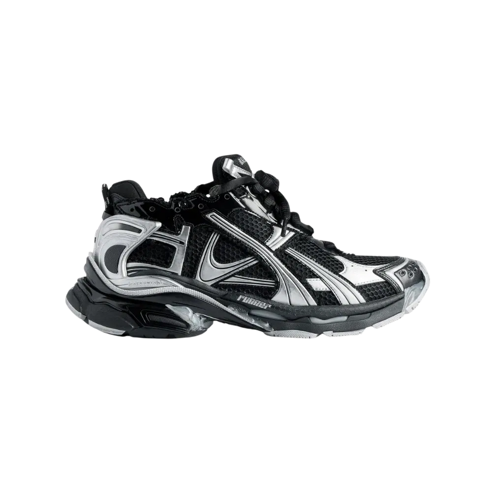 Balenciaga Runner Sneaker In Black