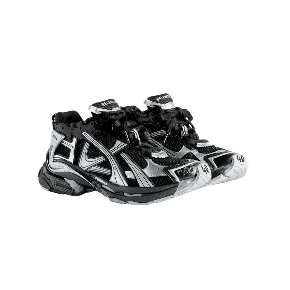 Balenciaga Runner Sneaker In Black
