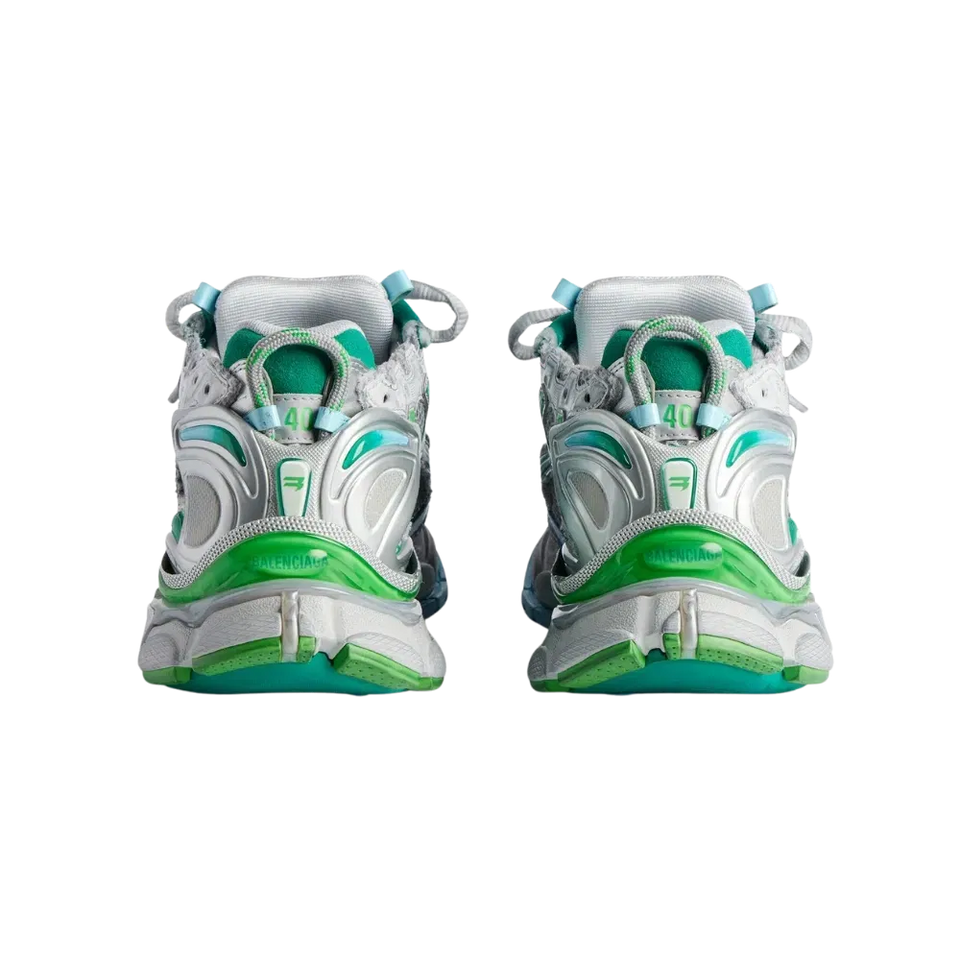 Balenciaga Runner Sneaker In Green