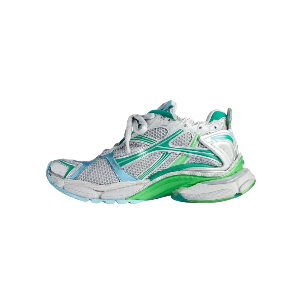 Balenciaga Runner Sneaker In Green