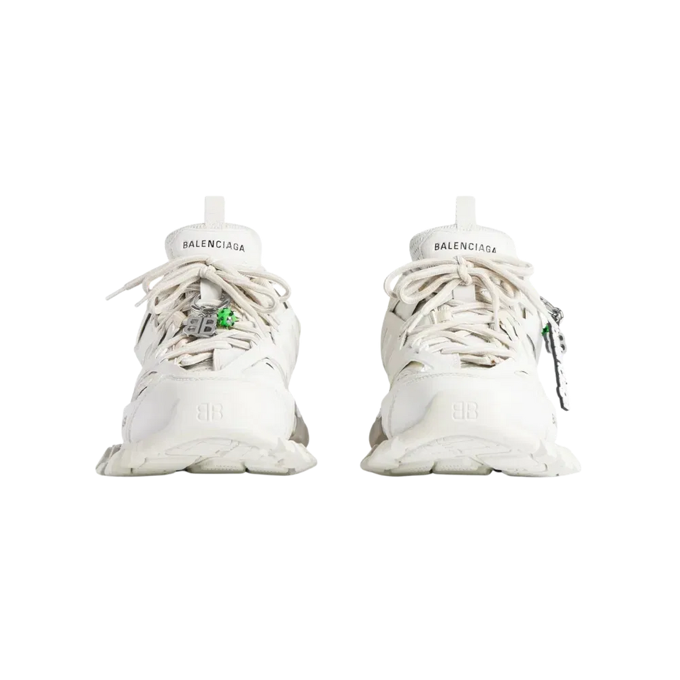 Balenciaga Track Sneaker With Charms In White