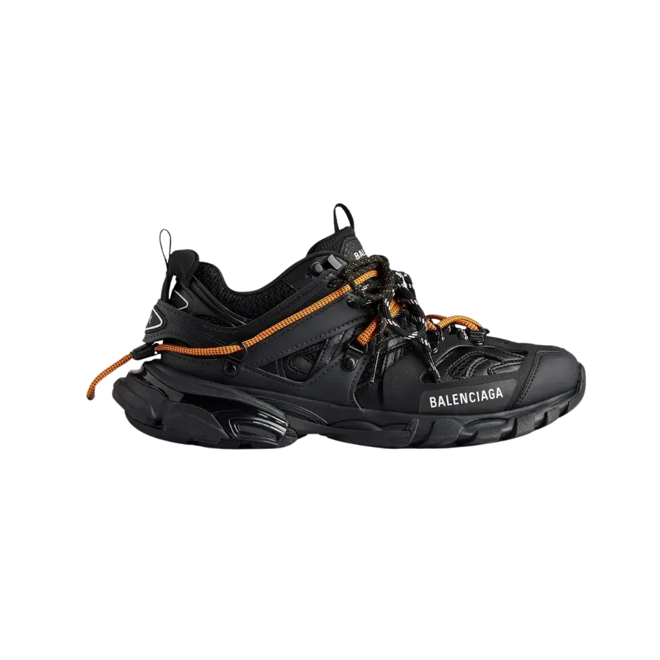 Balenciaga Track Trail Laces Black Orange