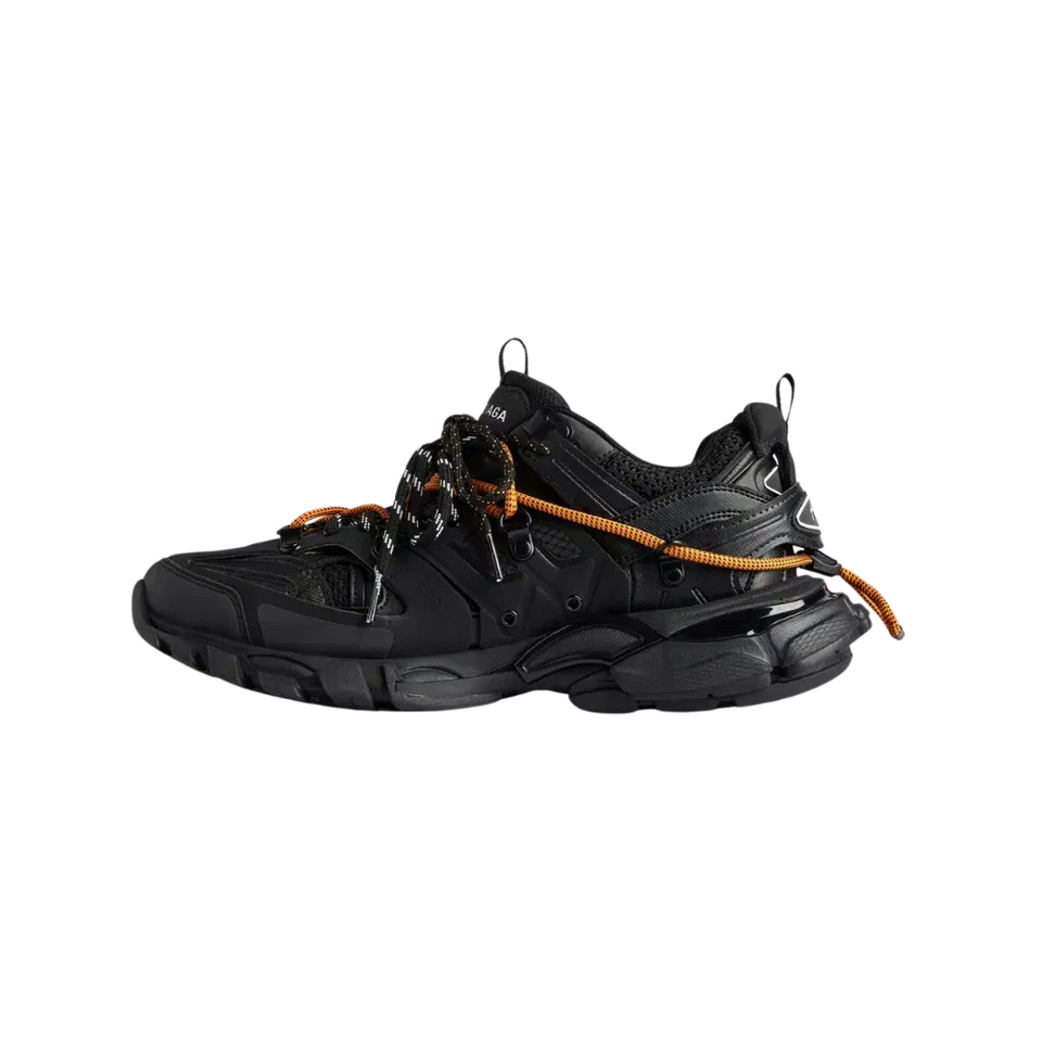 Balenciaga Track Trail Laces Black Orange