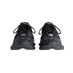 Balenciaga Triple S Sporty Sneaker Worn-Out - Black