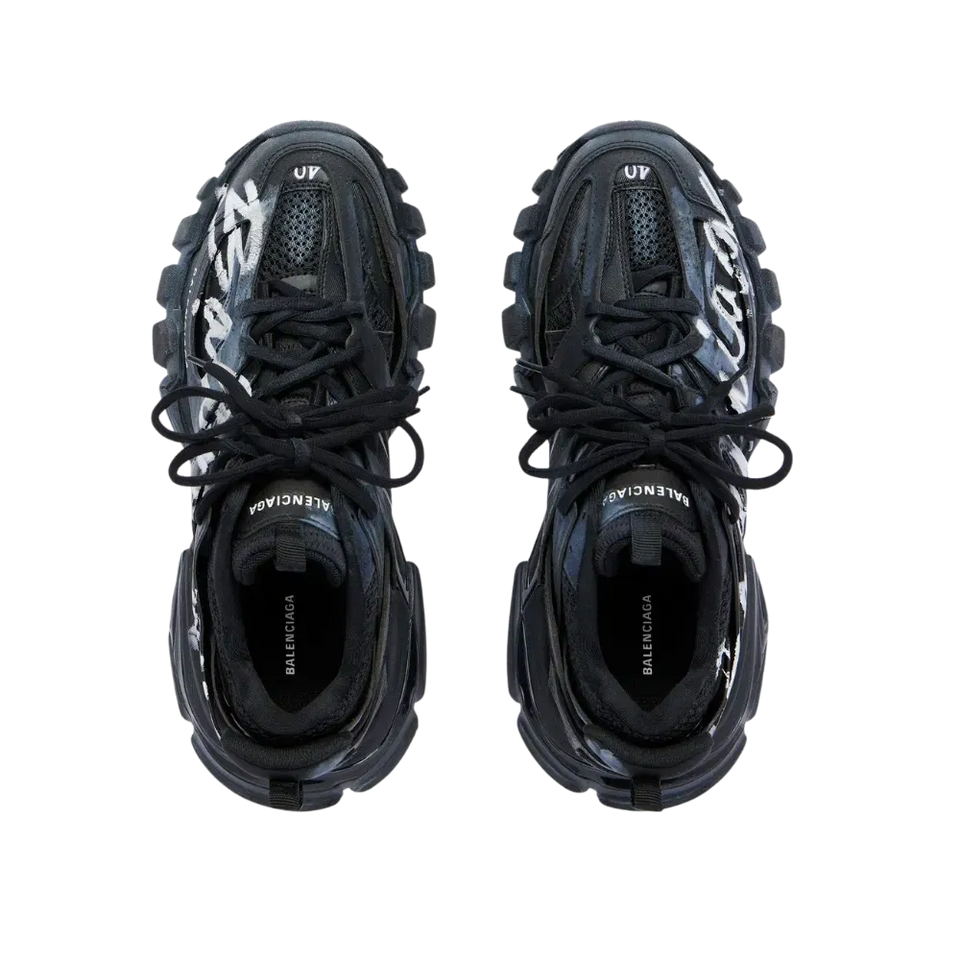 Balenciaga Track Sneaker Signature - Black White