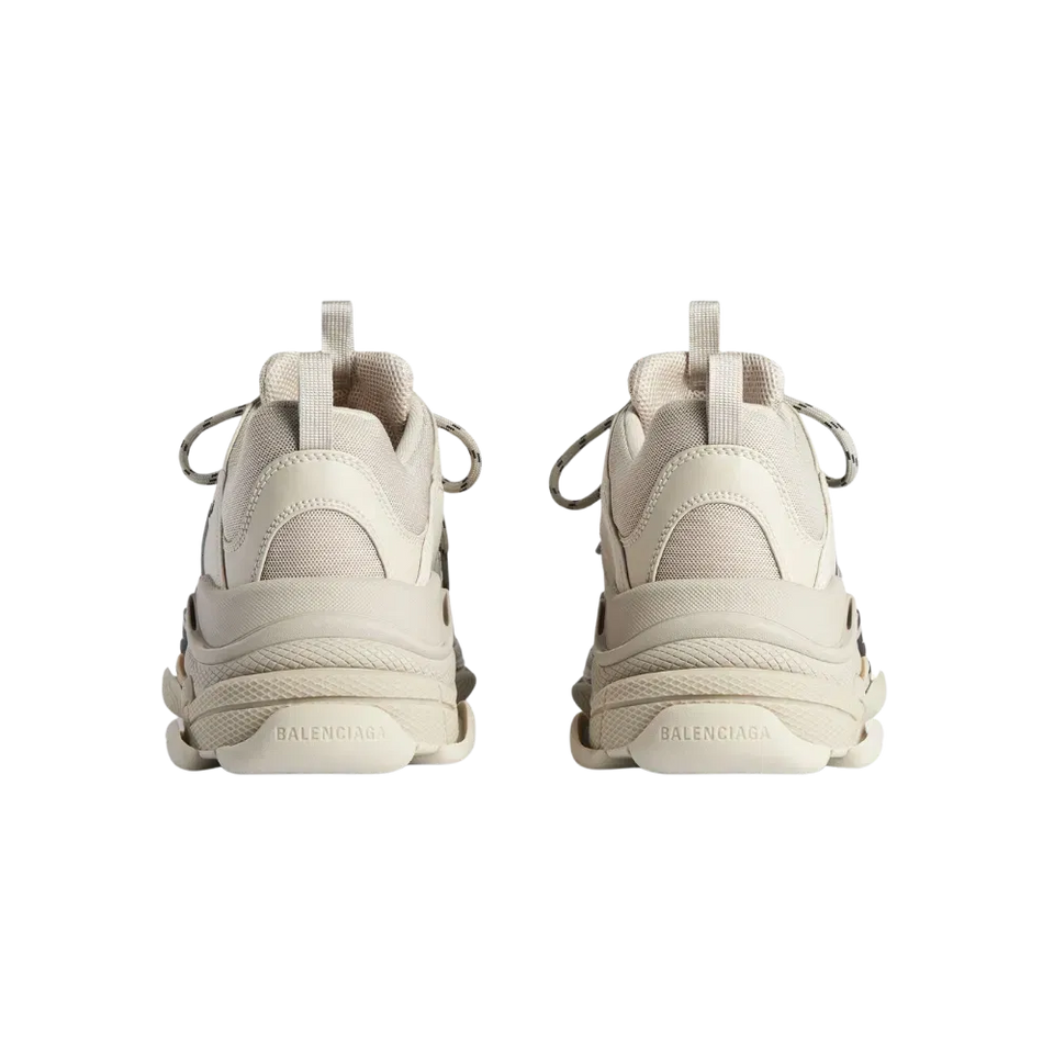 Balenciaga Triple S Tape Sneaker In Beige