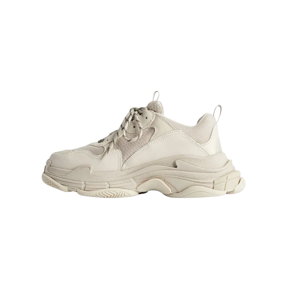 Balenciaga Triple S Tape Sneaker In Beige
