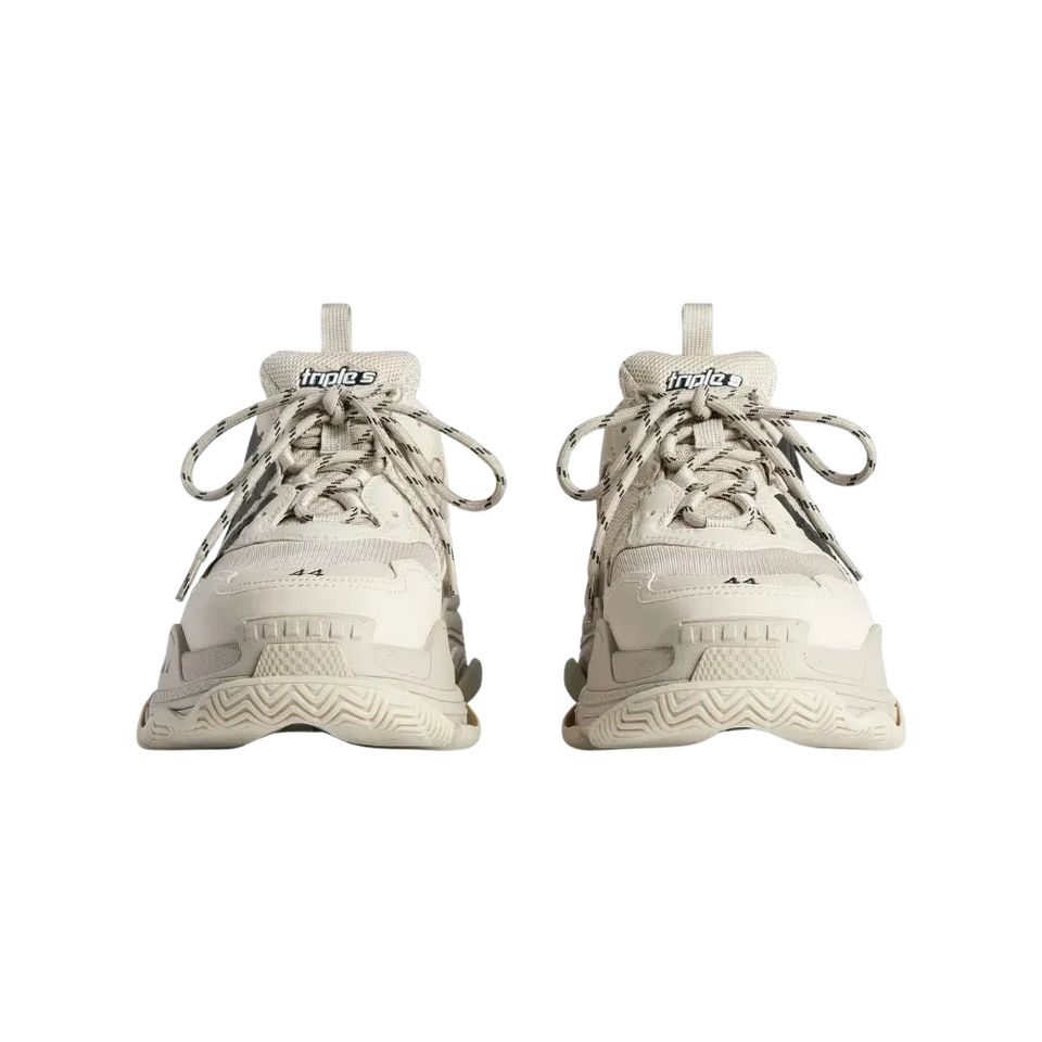 Balenciaga Triple S Tape Sneaker In Beige