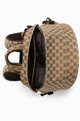 Medium GG Backpack in Canvas