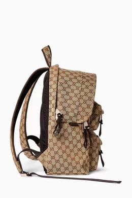 Medium GG Backpack in Canvas