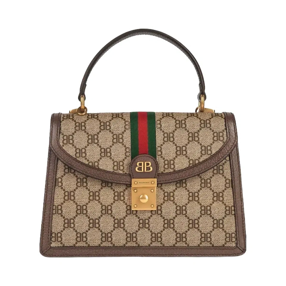Gucci X Balenciaga The Hacker Project Small Handbag Beige