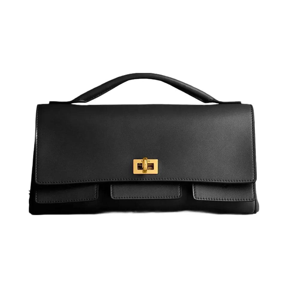 Balenciaga Bel Air Small Clutch on Strap