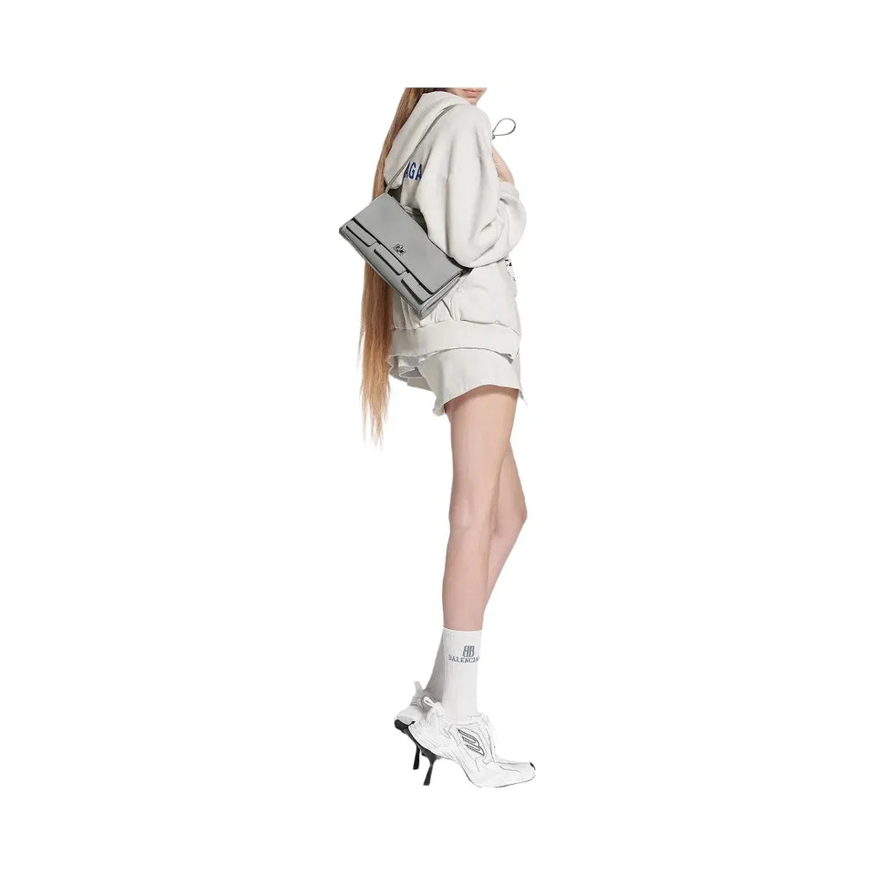 Balenciaga Bel Air Small Clutch on Strap