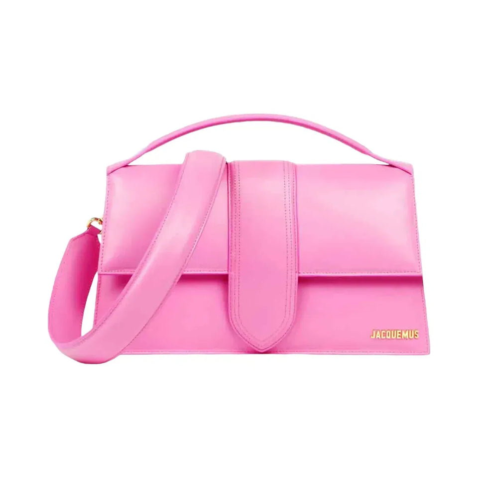 Jacquemus Pink Croc Le Grand Bambino(with dustbag only)