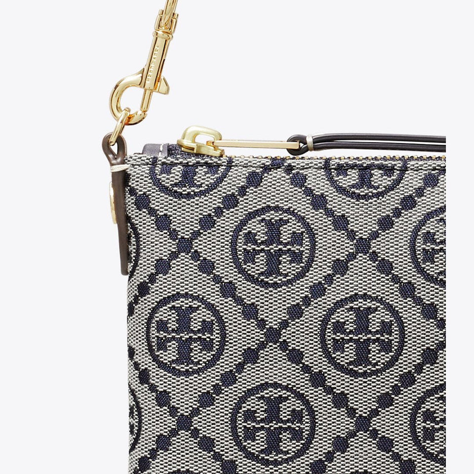 Tory Burch T Monogram Pochette Tory Navy