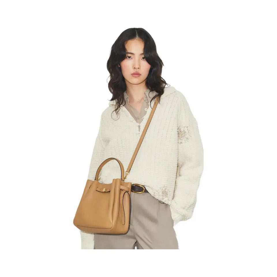Tory Burch Romy Bucket Bag Tiramisu